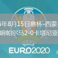 2026年8月15日意杯-西蒙·隆塔尼双响帕尔马2-0卡塔尼亚
