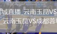 云南玉昆VS成都蓉城直播_云南玉昆VS成都蓉城免费直播无插件高清在线_云南玉昆VS成都蓉城直播高清回放
